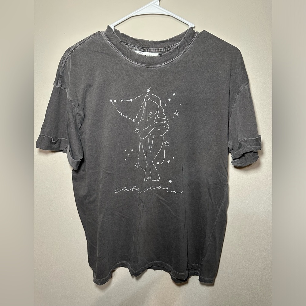 Free People Oversized Capricorn Tee